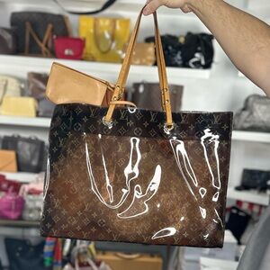 LV Clear Monogram Tote